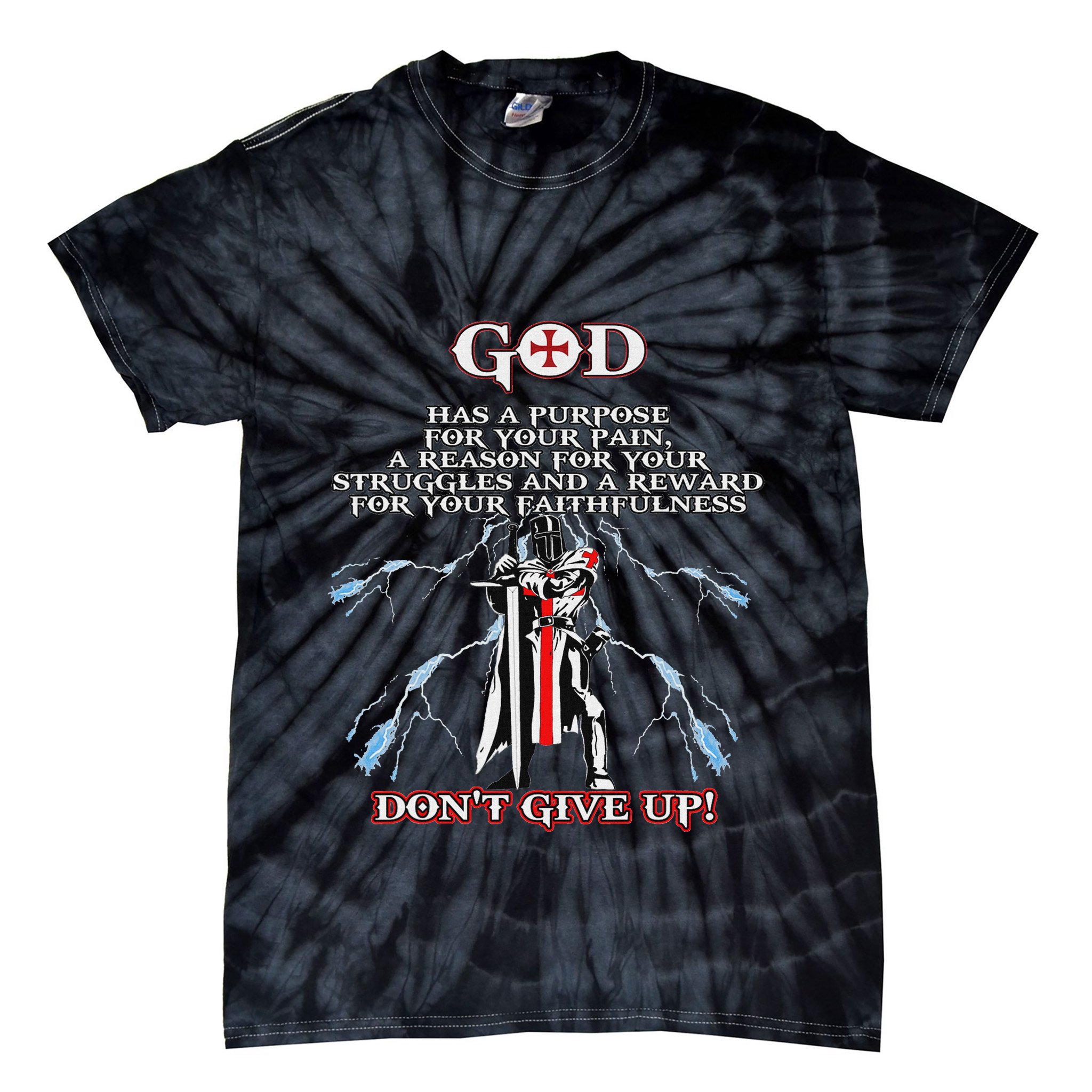 Christian Gospel And Bible Phrase For Our Lord Jesus Tie-Dye T-Shirt