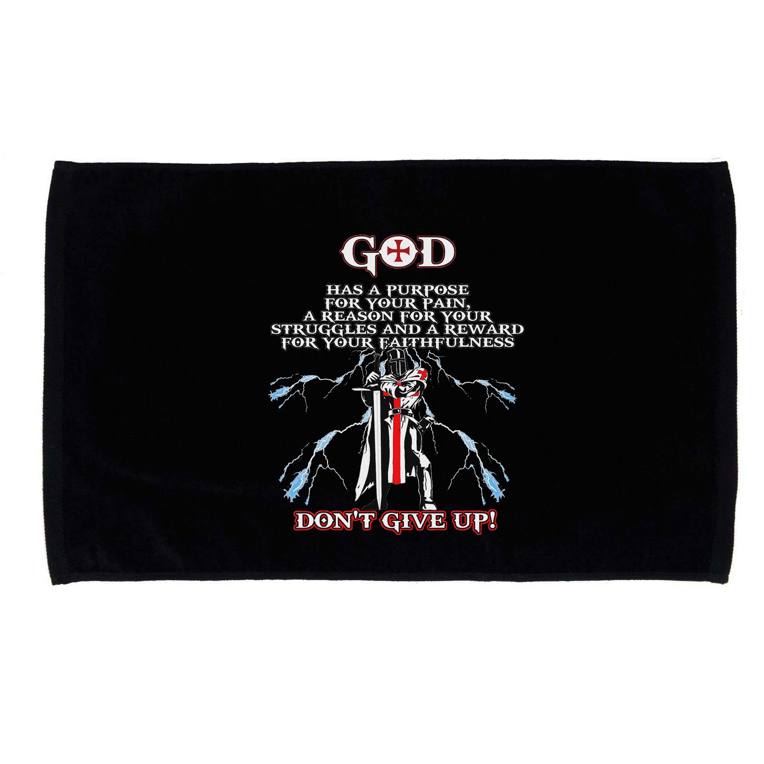 Christian Gospel And Bible Phrase For Our Lord Jesus Microfiber Hand Towel