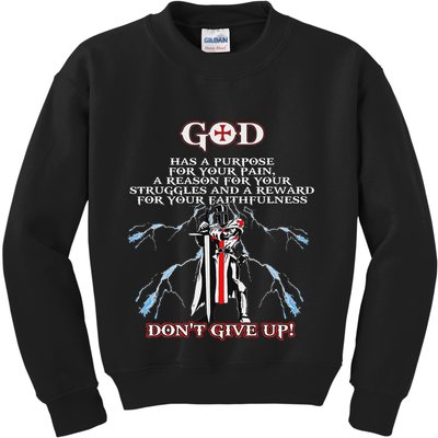 Christian Gospel And Bible Phrase For Our Lord Jesus Kids Sweatshirt