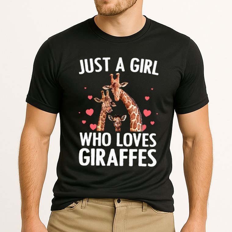Cool Giraffe Africa Safari Zoo Animal Lovers Cooling Performance Crew T-Shirt