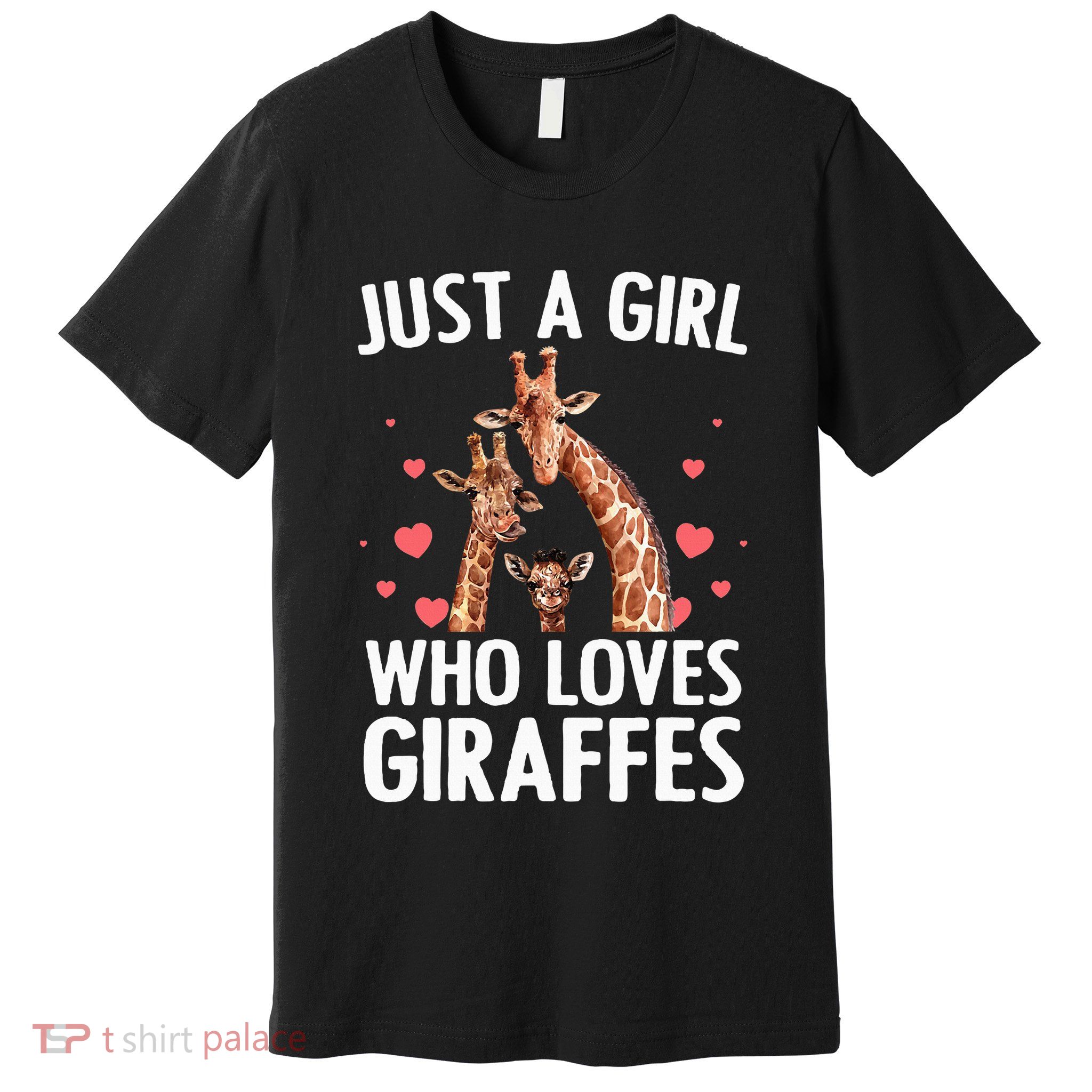 Cool Giraffe Africa Safari Zoo Animal Lovers Premium T-Shirt