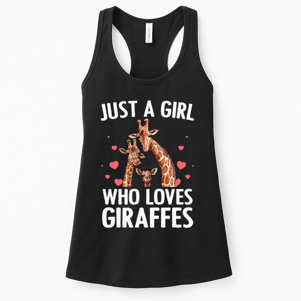 Cool Giraffe Africa Safari Zoo Animal Lovers Womens Tank Top