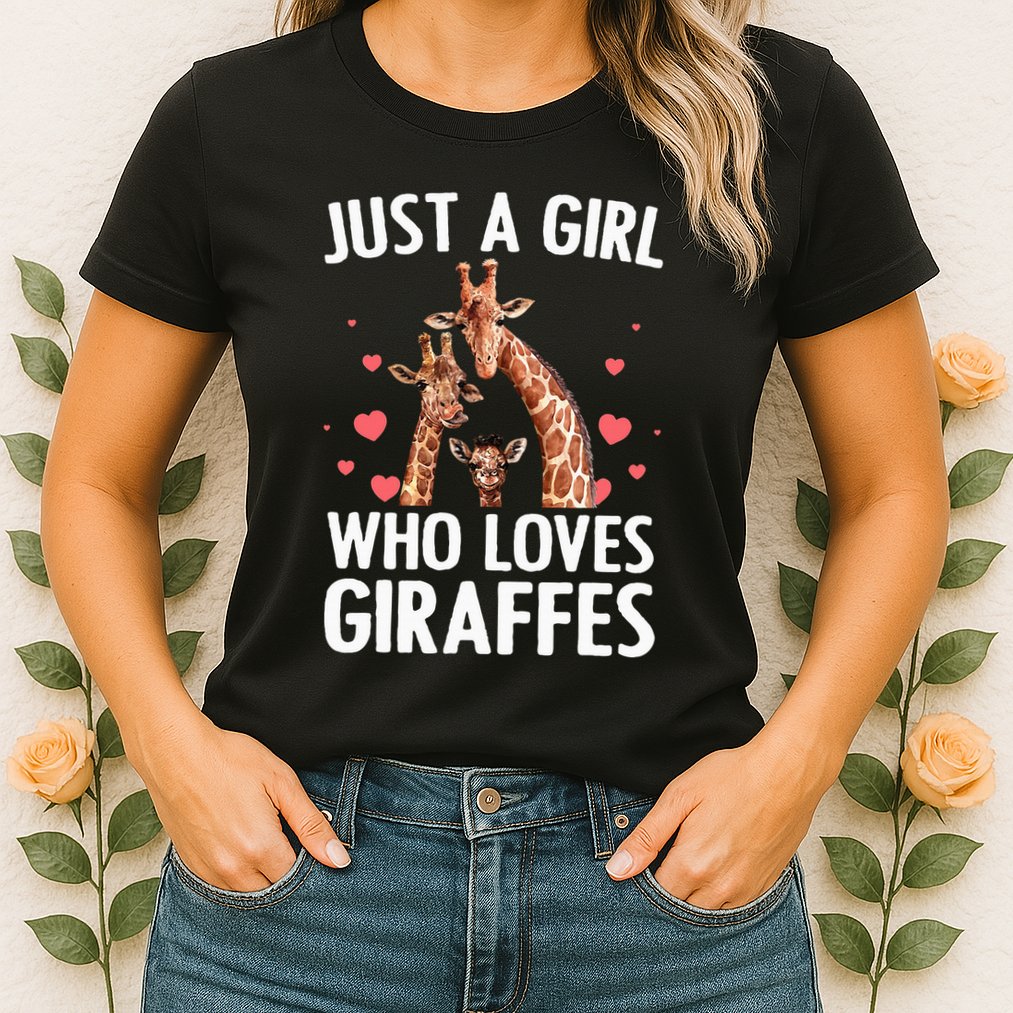 Cool Giraffe Africa Safari Zoo Animal Lovers Womens T-Shirt