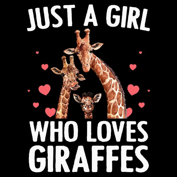 Cool Giraffe Africa Safari Zoo Animal Lovers Womens T-Shirt