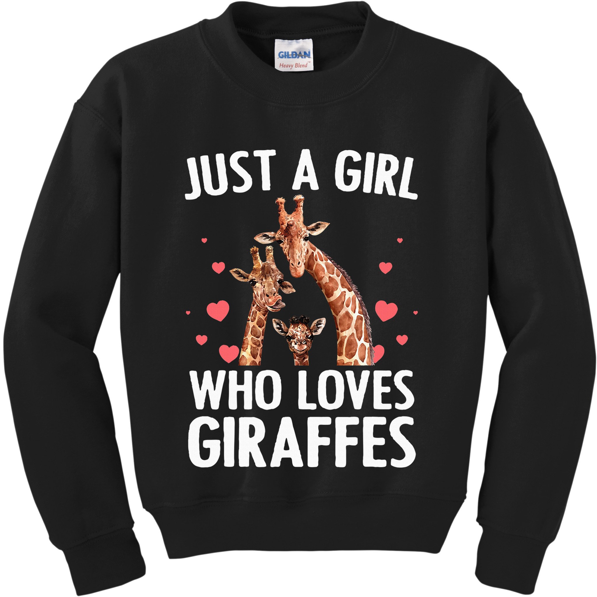 Cool Giraffe Africa Safari Zoo Animal Lovers Kids Sweatshirt