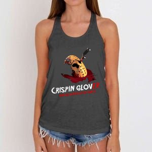 Crispin Glover And His Weird Little Dance Women's Knotted Racerback Tank