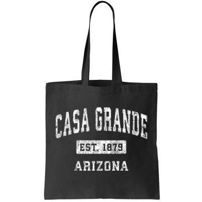 Casa Grande Arizona Az Vintage Established Sports Tote Bag