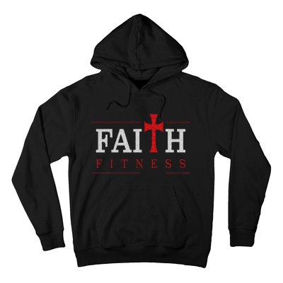 Christian Gym And Jesus Gym For Faith And Fitness Hoodie