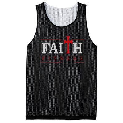 Christian Gym And Jesus Gym For Faith And Fitness Mesh Reversible Basketball Jersey Tank