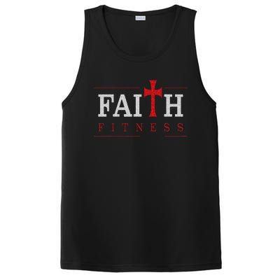 Christian Gym And Jesus Gym For Faith And Fitness PosiCharge Competitor Tank