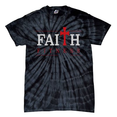 Christian Gym And Jesus Gym For Faith And Fitness Tie-Dye T-Shirt