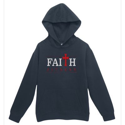 Christian Gym And Jesus Gym For Faith And Fitness Urban Pullover Hoodie