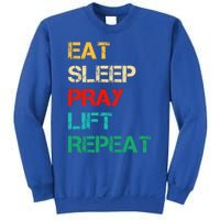 Christian Gym And Jesus Gym For Eat Sleep Pray Repeat Gift Sweatshirt