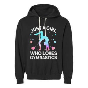 Cool Gymnastics Art Gymnastics Gymnast Coach Garment-Dyed Fleece Hoodie