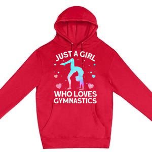 Cool Gymnastics Art Gymnastics Gymnast Coach Premium Pullover Hoodie