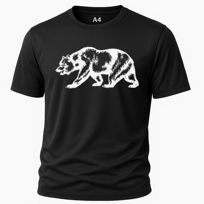 California Grizzly Bear State Flag Cali Republic Performance Shirt