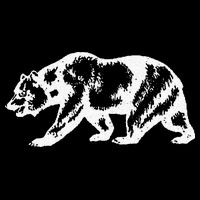 California Grizzly Bear State Flag Cali Republic Tall T-Shirt