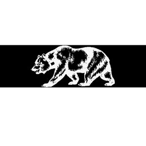 California Grizzly Bear State Flag Cali Republic Bumper Sticker