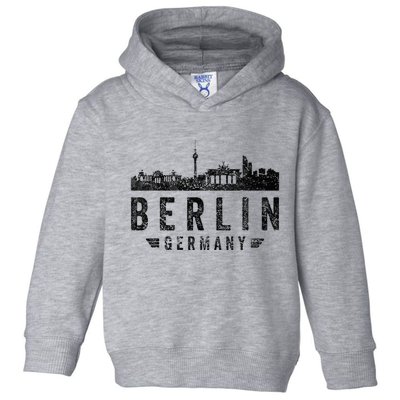Capital Germany Berlin Souvenir Top Berlin Skyline Berlin Toddler Hoodie