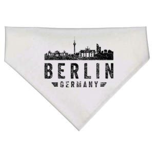 Capital Germany Berlin Souvenir Top Berlin Skyline Berlin USA-Made Doggie Bandana