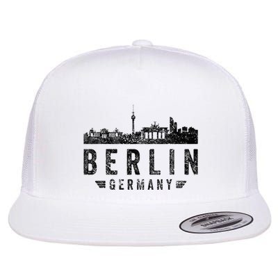 Capital Germany Berlin Souvenir Top Berlin Skyline Berlin Flatbill Hat