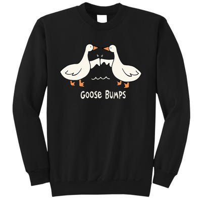 Cute Goose Bumps Funny Animal Pun Lover Sweatshirt