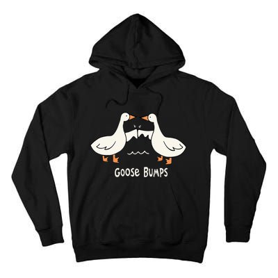 Cute Goose Bumps Funny Animal Pun Lover Tall Hoodie