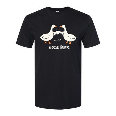 Cute Goose Bumps Funny Animal Pun Lover Softstyle CVC T-Shirt