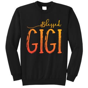 Cute Gift Blessed Gigi For Grandma Christmas Sweatshirt