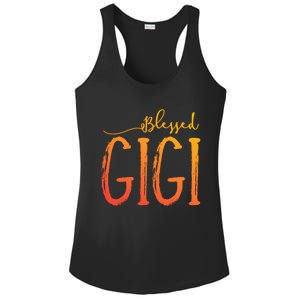 Cute Gift Blessed Gigi For Grandma Christmas Ladies PosiCharge Competitor Racerback Tank