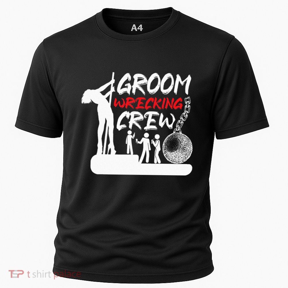 Crew Groomsmen Bachelor Party Stag Groom Funny Performance Shirt