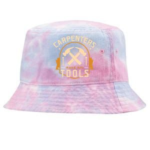 Carpenters Gift Big Tools Hammer Tees Dad Grandpa Funny Gift Great Gift Tie-Dyed Bucket Hat