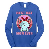 Cat Gift Best Cat Mom Ever Gift Kitten Gift Long Sleeve Shirt