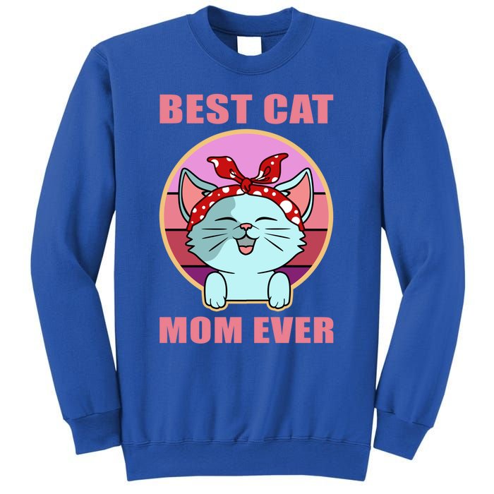 Cat Gift Best Cat Mom Ever Gift Kitten Gift Sweatshirt