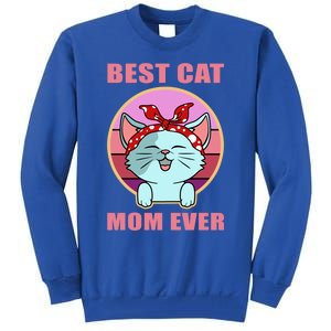 Cat Gift Best Cat Mom Ever Gift Kitten Gift Tall Sweatshirt