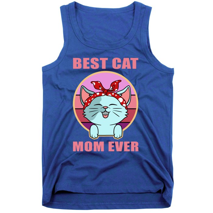 Cat Gift Best Cat Mom Ever Gift Kitten Gift Tank Top