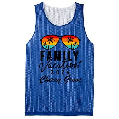 Cherry Grove Beach Family Vacation 2024 Cool Gift Mesh Reversible Basketball Jersey Tank