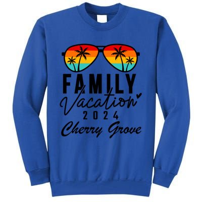 Cherry Grove Beach Family Vacation 2024 Cool Gift Tall Sweatshirt