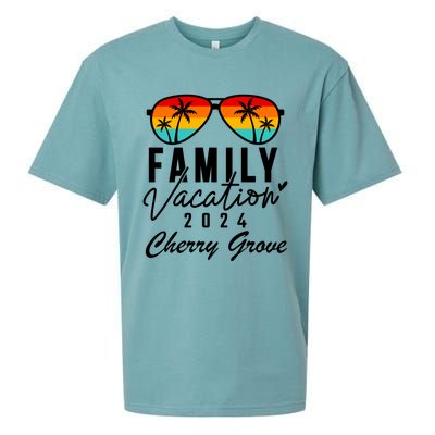 Cherry Grove Beach Family Vacation 2024 Cool Gift Sueded Cloud Jersey T-Shirt