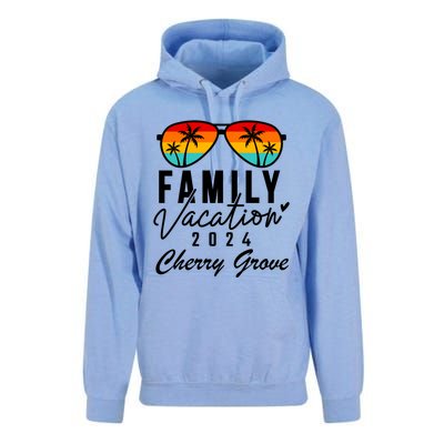 Cherry Grove Beach Family Vacation 2024 Cool Gift Unisex Surf Hoodie