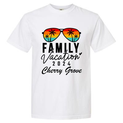 Cherry Grove Beach Family Vacation 2024 Cool Gift Garment-Dyed Heavyweight T-Shirt