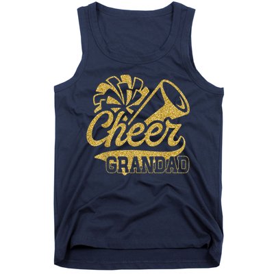 Cheer Grandad Biggest Fan Cheerleader Father's Day Tank Top