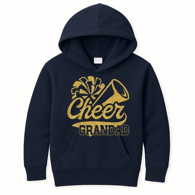 Cheer Grandad Biggest Fan Cheerleader Father's Day Kids Hoodie