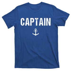 Captain Gift Boat Owner Novelty Gift T-Shirt