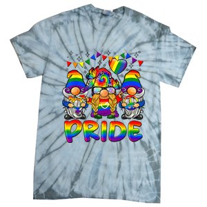 Cute Gay Bisexual Transsexual Gnomes LGBTQ Pride Ally Tie-Dye T-Shirt