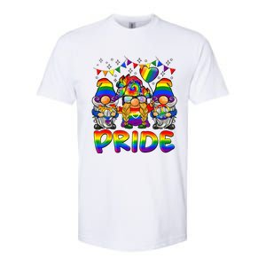 Cute Gay Bisexual Transsexual Gnomes LGBTQ Pride Ally Softstyle CVC T-Shirt