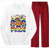 Cute Gay Bisexual Transsexual Gnomes LGBTQ Pride Ally Long Sleeve Pajama Set