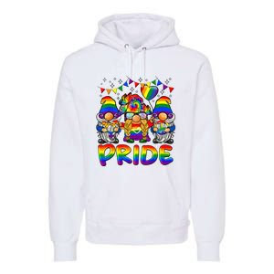 Cute Gay Bisexual Transsexual Gnomes LGBTQ Pride Ally Premium Hoodie