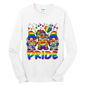 Cute Gay Bisexual Transsexual Gnomes LGBTQ Pride Ally Tall Long Sleeve T-Shirt