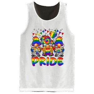 Cute Gay Bisexual Transsexual Gnomes LGBTQ Pride Ally Mesh Reversible Basketball Jersey Tank